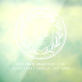 法律事務所 ローレル ビジネス ウィンドウ ステッカー ウィンドウサイン (シート3)