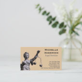 法律事務所 名刺 (スタンド正面)