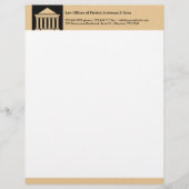 法律事務所 弁護士 事務所 名刺 レターヘッド (正面)