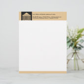 法律事務所 弁護士 事務所 名刺 レターヘッド (スタンド正面)