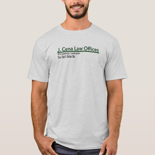 法律事務所 Tシャツ (正面)