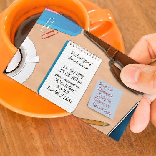 法律事務用名刺 名刺