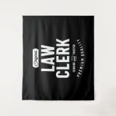 法律事務職員の役職のギフト タペストリー (正面)