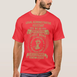 法律事務補佐官2 Tシャツ