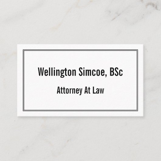 法律企業のプロフェッショナル名刺 名刺 (正面)