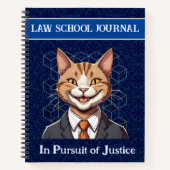 法律学おもしろい生弁護士への贈り物 ノートブック (正面)