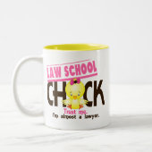 法律学校のひよこ3 ツートーンマグカップ (左)