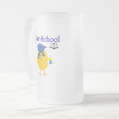 法律学校の卒業生 フロストグラスビールジョッキ (正面左)