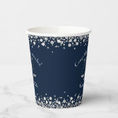 法律学校海軍シルバー卒業パーティー 紙コップ (左)