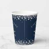 法律学校海軍シルバー卒業パーティー 紙コップ (右)