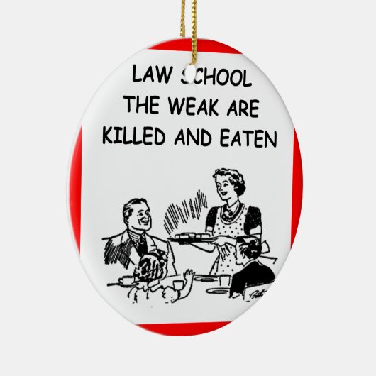 法律学校 セラミックオーナメント (右)