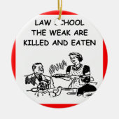 法律学校 セラミックオーナメント (正面)
