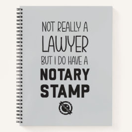 法律家ではない公証人 ノートブック ギフト