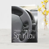 法律家の息子 カード (黄色い花)