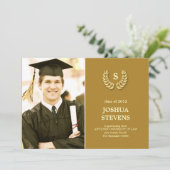 法律専門学校卒業写真招待状 招待状 (スタンド正面)