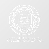 法律弁護士ローレルビジネスウィンドウ ウィンドウサイン (シート)