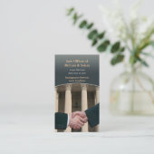 法律弁護士名刺 名刺 (スタンド正面)