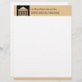 法律弁護士弁護士書簡 レターヘッド (正面/裏面)