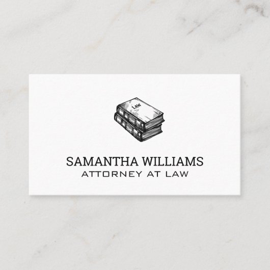 法律書 名刺 (正面)