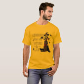 法律素晴らしの魔女の母のよ不気味う Tシャツ (正面フル)