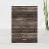 法律素朴のヒマワリの娘50誕生日 カード (裏面)