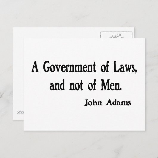 法律行政 ポストカード (正面/裏面)