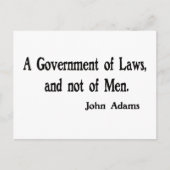 法律行政 ポストカード (正面)