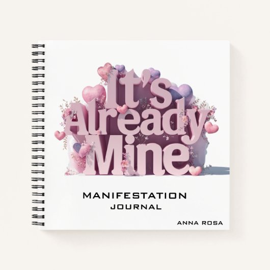 *~*法律誘引症状ハートAP85 ノートブック (正面)