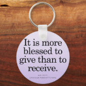 法律賛美20-35与えの廃止 キーホルダー (正面)