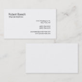 法律車のベーカリー音楽DJ等ビジネスカード 名刺 (正面/裏面)