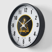 法律関連の頭が切れるルックスタイル&気に 壁時計 (傾斜)