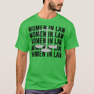 法律4の女性 Tシャツ