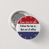 法律：すべてのv2に1つ 缶バッジ (正面&裏面)