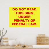 法律 ポスター (キッチン)