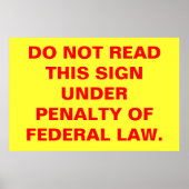 法律 ポスター (正面)