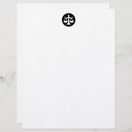 法律 レターヘッド (正面/裏面)