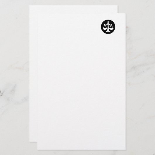 法律 便箋 (正面/裏面)