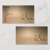 法律 名刺 (正面/裏面)