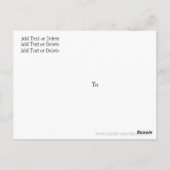 法律 – 法はかりで測律法 – 葉書 – SRF ポストカード (裏面)