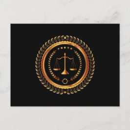 法律 – 法はかりで測律法 – 葉書 – SRF ポストカード