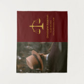 法曹卒業パーティー タペストリー (正面)