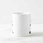 法曹界のプロのための面白い弁護士コーヒーマグ コーヒーマグカップ (中央)