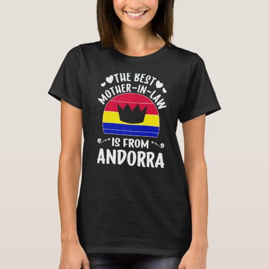 法最高のの母はアンドラ・アンドラ・マザーズである Tシャツ (正面)