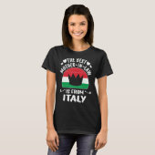 法最高のの母はイタリイタリアンア・マザーズ・ダ Tシャツ (正面フル)