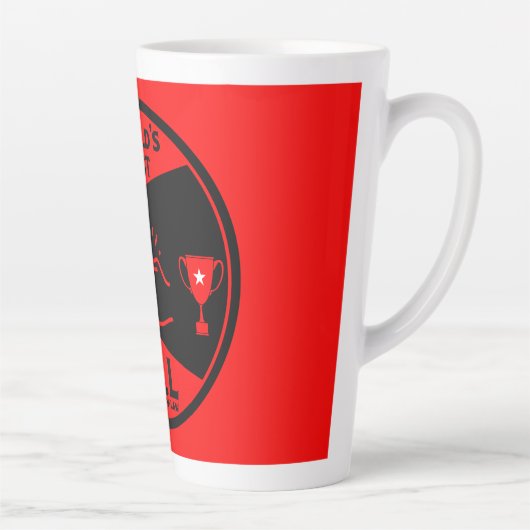 法最高の弟 カフェラテマグ (右)