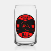 法最高の弟 ガラス缶 (正面)