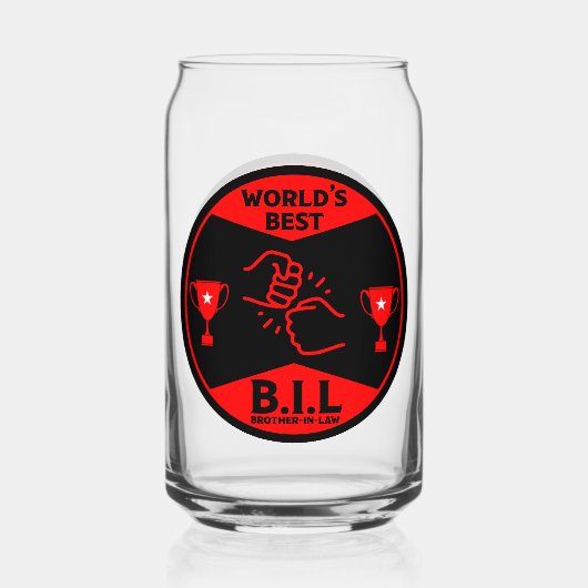 法最高の弟 ガラス缶 (正面)