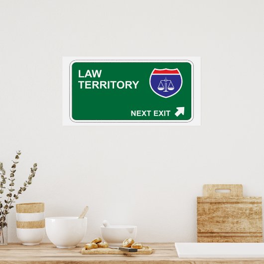 法次の出口 ポスター (キッチン)