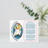 法王フランシスの祈りの言葉ジュビリー ポストカード (スタンド正面)
