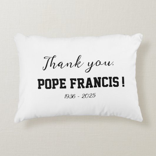 法王フランシス!ウィンドチャイム遠くにを通過 アクセントクッション (正面)
